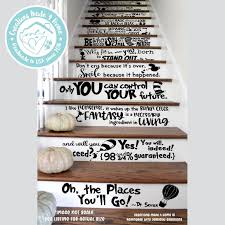 Browse +200.000 popular quotes by author, topic, profession, birthday, and more. Creations Made For Home Wall Decor Dr Seuss Stairs Quote Set Of 2 Vinyl Decals Poshmark