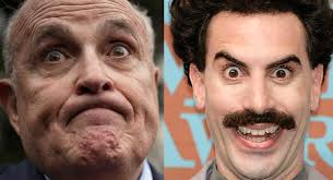 Listen to rudy giuliani's common sense podcast through the link below. Rudy Giuliani S Borat Video Has People On Twitter Freaking