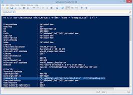 When i run it, the sn (serial number) section doesn't get any information from the computer, however, when i run the. Get Process Owner And Other Info With Wmi And Powershell Scripting Blog