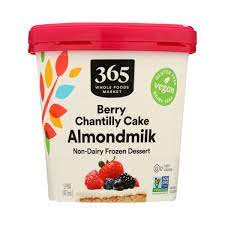 Buy gluten free bakery products online Non Dairy Frozen Dessert Almondmilk Berry Chantilly Cake 1 Pint 365 By Whole Foods Market Whole Foods Market