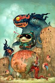 Leong Wan Kok Astro Citizen The Search 2008 Illustration Art Cartoon Styles