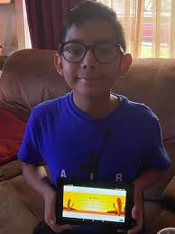 Mrs. Layton's 4th grade student has been working