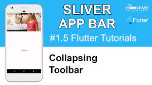 Sliver App Bar Collapsing Toolbar Google Flutter Tutorial For Beginners Flutter Crash Course App Tutorial Crash Course