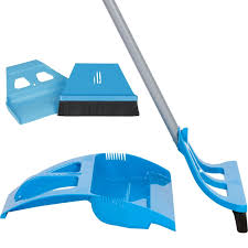 Amazon Com Wisp Cleaning Set One Handed Telescoping Broom With Electrostatic Bristle Technology And Self Sealing Foot Opera In 2020 Cleaning Broom And Dustpan Broom