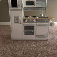 Refrigerator, freezer, oven, cabinet and microwave doors open and close; Kidkraft Uptown Play Kitchen Set Reviews Wayfair