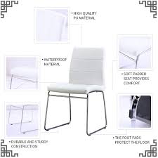 There are 1,884 suppliers who sells extending table and. Buy Dining Table Set For 4 Modern Kitchen Table And Chairs For Small Space Round Glass Dining Table Faux Leather Dining Room Chairs Set Of 5 Pieces Easy Assembly For Home Business Table 4 White Chairs Online In