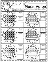 Adding to ten worksheets counting on ones and tens worksheet. Place Value Worksheets Planning Playtime Place Value Worksheets Kids Math Worksheets Kindergarten Math Activities