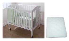 American Baby Company 3 Piece Cotton Percale Porta Mini Crib Set Waterproof Mattress Pad Celery Http Waterproof Mattress Pad Waterproof Mattress Mini Crib