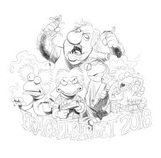 Fraggle rock coloring and activity books. Fraggle Rock Russ Logo On Behance