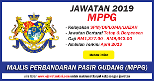 Majlis bandaraya pasir gudang, pasir gudang, malaysia. Jawatan Kosong 2019 Di Majlis Perbandaran Pasir Gudang Ejawatankini Com