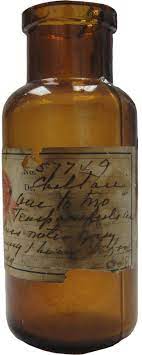 Old Medicine Bottle Apotheker Medicijnen