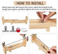 Amazon.com: 2 Pcs Wood Bracelet Jig, Adjustable Paracord Jig ...