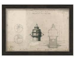 How to download the blueprints. Blueprint Drawing And Plan Of The Lighthouse As It Was In 1856 Ship Shoal Lighthouse Gulf Of Mexico Louisiana Art Collectibles Digital Prints Safarni Org