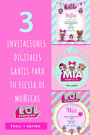 En poki puedes jugar juegos en línea gratis en la escuela o en casa. Tutorial Invitacion Munecas L O L Invitaciones Digitales Invitaciones Imprimibles Gratis Tarjetas De Cumpleanos Para Imprimir