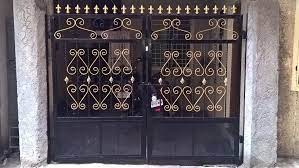 The classic wrought iron gate. Pin On Gate Color