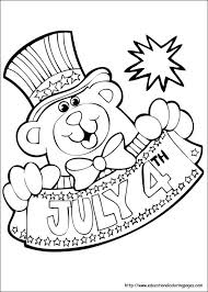 There are also plenty of fireworks present, which gives your kid an opportunity to use bright colors (other than red, white, and blue) on this cute 4th of july coloring page. 19 4th Of July Coloring Pages Ideas Coloring Pages Fourth Of July July Colors