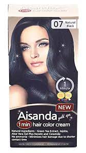 Fool people into thinking black is your natural hair color with the help of the l'oréal paris excellence créme permanent triple protection hair color in natural black. Amazon Com Natural Black Hair Color Natural Hair Dye For Women Men Semi Permanent Full Gray Coverage Ammonia Free Long Lasting Aisanda Gold Spa 1min Hair Color Cream Natural Black 120g