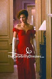 Pretty woman, look my way. Julia Roberts Pretty Woman Rotes Kleid Abend Prom Kleid Zum Verkauf Thecelebritydresses
