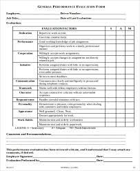 Keep it simple when filling out your self evaluation form and use pdfsimpli. Free 10 Sample Job Evaluation Forms In Ms Word Pdf