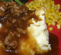Hamburger Gravy Recipe Food Com Recipe Hamburger Gravy Hamburger Gravy Recipe Gravy Recipes