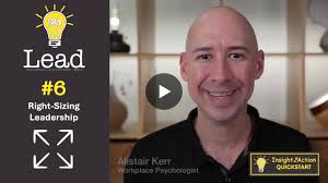 Such an important leadership insight from Alistair Kerr!