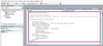 Vba Code Example Excel Tutorials Tutorial Coding