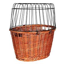 Trixie 2806 Weide Fahrradkorb Mit Gitter 44 X 48 X 33 Cm Zum Einhangen An Die Lenkstang Fahrradkorb