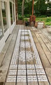 make one strip or two or three with our mandala stencils possibilities are endless ibiza carpet stencil mandala schablonen terrassen ideen balkondekoration