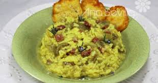 Risotto De Berenjenas Receta Risotto Recetas De Comida Comida Etnica