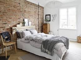 20 Cool Modern Brick Wall Design Ideas For Your Bedroom Bedroom Bedroomdecor Bedroomdesi Brick Wallpaper Bedroom Brick Wall Bedroom Apartment Bedroom Decor
