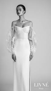 Livne White Wedding Dresses Are Perfect For The Modern Bride Wedding Inspirasi Wedding Dresses Strapless Trendy Wedding Dresses Modern Wedding Dress