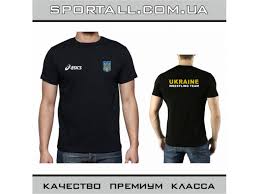 Доставка по киеву и украине! Futbolka Asics Ukraine Wrestling Team Borba