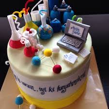 33rd Birthday Birthday Cake Ideas For 33 Year Old Woman Cake For A Chemistry Engineer Chemistry Cake Science Cake Engineering Cake