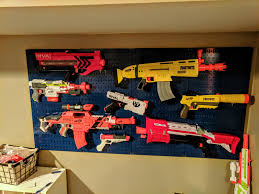 128074 3d models found related to nerf gun wall rack. Nerf Gun Arsenal Wall Online Shopping