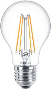 Philips Classic Ledbulb 6 60w 827 E27 Clear Led Led Lamp Lampen