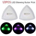 1/2pc Luminous LED Glowing Guitar Pick Plastic Guitar Touch Pick ...