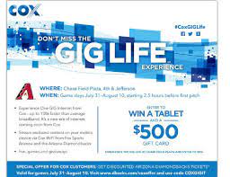 Check spelling or type a new query. Cox Touts The Gig Life Multichannel News