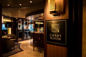 the chart room dining bar lounge cunard cruise line