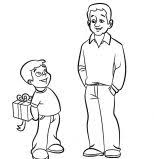 Uncle grandpa coloring pages printable. Hide Surprise Gift For Daddy I Love Dad Coloring Pages Coloring Sky