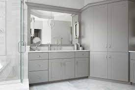 See more ideas about bathroom storage, bathroom furniture storage, storage. Gray Shaker Bathroom Cabinets Transitional Bathroom Summit Signature Homes