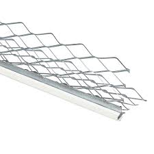 60 g (1/4 de baguette) Baguette D Angle Exterieur En Acier Galvanise Avec Cordon Pvc Blanc 3 000 X 35 X 35 Mm Castorama
