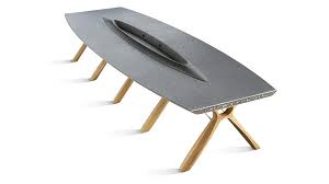 .hutches bookcases tables boardroom tables meeting room tables utility tables training / conference flipcharts glassboards tables corkboards training chairs whiteboards projection. A Boardroom Table Made Out Of Collected Pet Bottles Petplanet