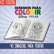 Desenhos infantis desenho infantis, figuras infantis, imagens infantis,. Disney Pixar Desenhos Para Colorir No Elo7 Estudio Pirarte 12ed4fb