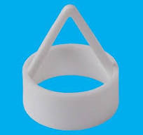 10x White Plastic Round Circular Based Triangle Hook, Hanger, Holder, DIY  Craft | eBay