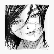 Maybe you would like to learn more about one of these? Anime Girl With Scars Aesthetic Sticker By Weirdosshop Redbubble
