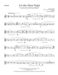 Digital downloads are downloadable sheet music files that can be viewed directly on your computer, tablet or mobile device. A Celtic Silent Night Violin Sheet Music Franz Gruber Choir Instrumental Pak
