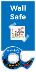 What's more, the paint will be more likely to deteriorate if it meets drink or your lips. Amazon Com Scotch Wall Safe Tape 2 Dispensered Rolls Sticks Securely Removes Cleanly Invisible Designed For Displaying Photo Safe 3 4 In X 600 In 183 Dm2 Office Products