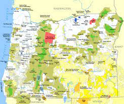 Oregon Land Ownership Map Land Use In Oregon - Wikipedia