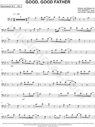 7 songs that sound better with a subwoofer (the real musicians picks). Housefires Good Good Father Bass Clef Instrument Sheet Music Cello Trombone Bassoon Baritone Horn Or Double Bass In Bb Major Download Print Sku Mn0162349