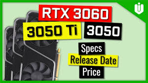 Today on tech news i will tell you about nvidia rtx 3060 ti price, release date, and benchmarks. Nvidia Rtx 3060 3050 Ti 3050 Specs Release Date Prices Youtube